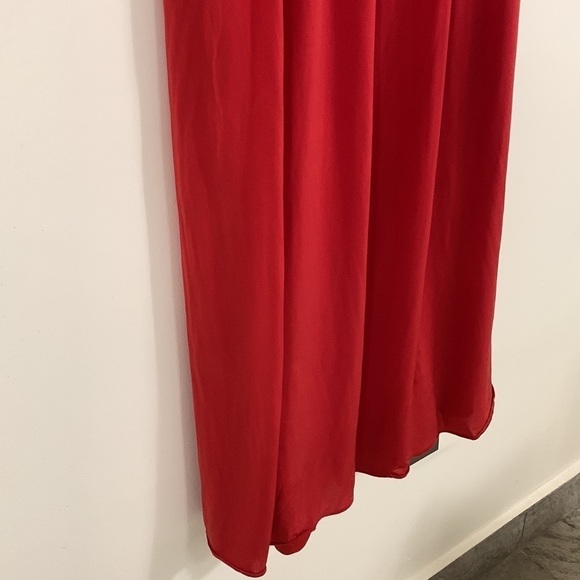 Laundry by Shelli Segal One Shoulder Red Dress size 6 - Picture 3 of 8